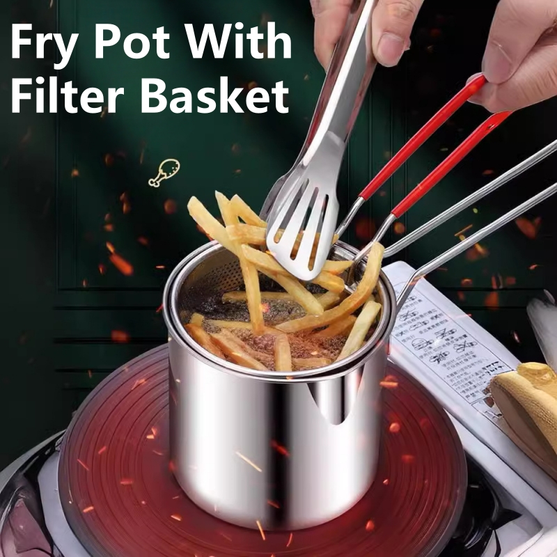 Deep Fryer Stainless - 304 Stainless Steel Deep Fryer Pot