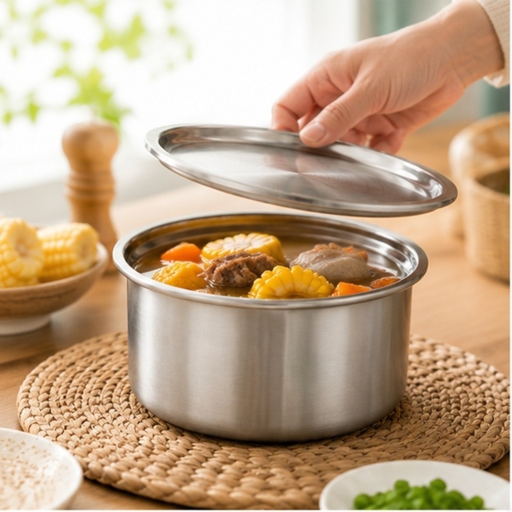 Deep Fryer Stainless - 304 Stainless Steel Ramekin with Lid
