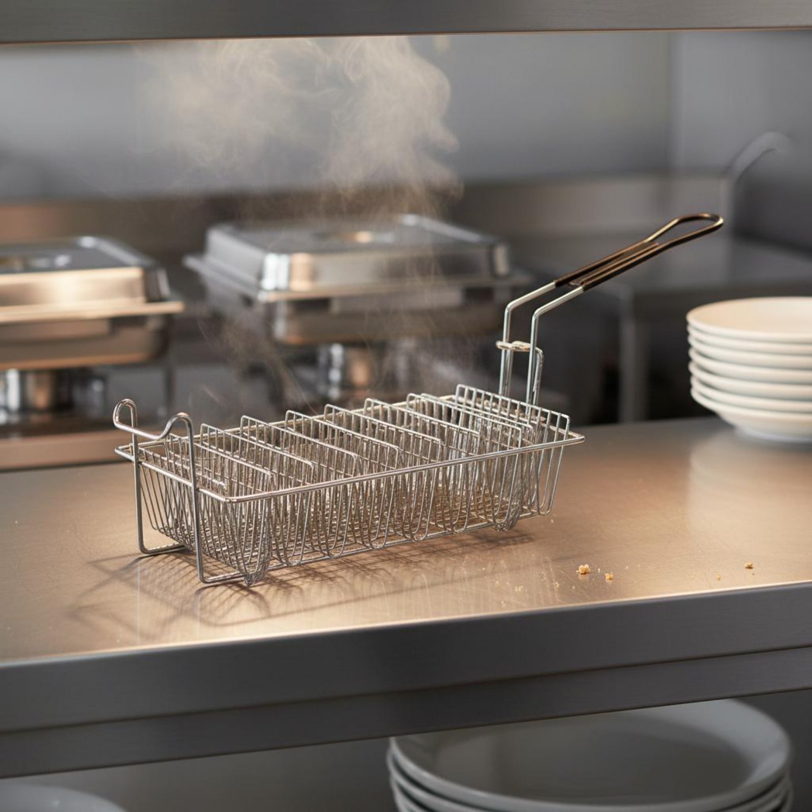 8 Slot Taco Rack Heat Resistan - Deep Fryer Stainless recension och pris
