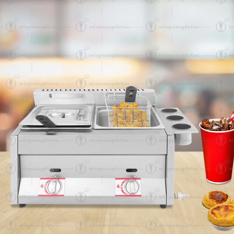 NEW Commercial Gas Deep Fryer  - Deep Fryer Stainless recension och pris