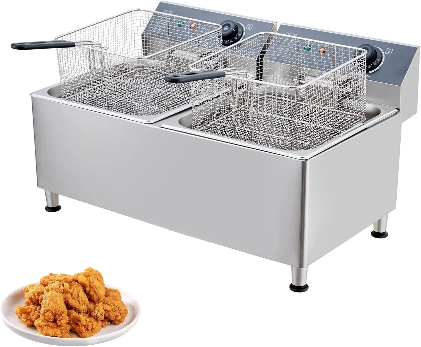 23.2 Quart Commercial Electric - Deep Fryer Stainless recension och pris