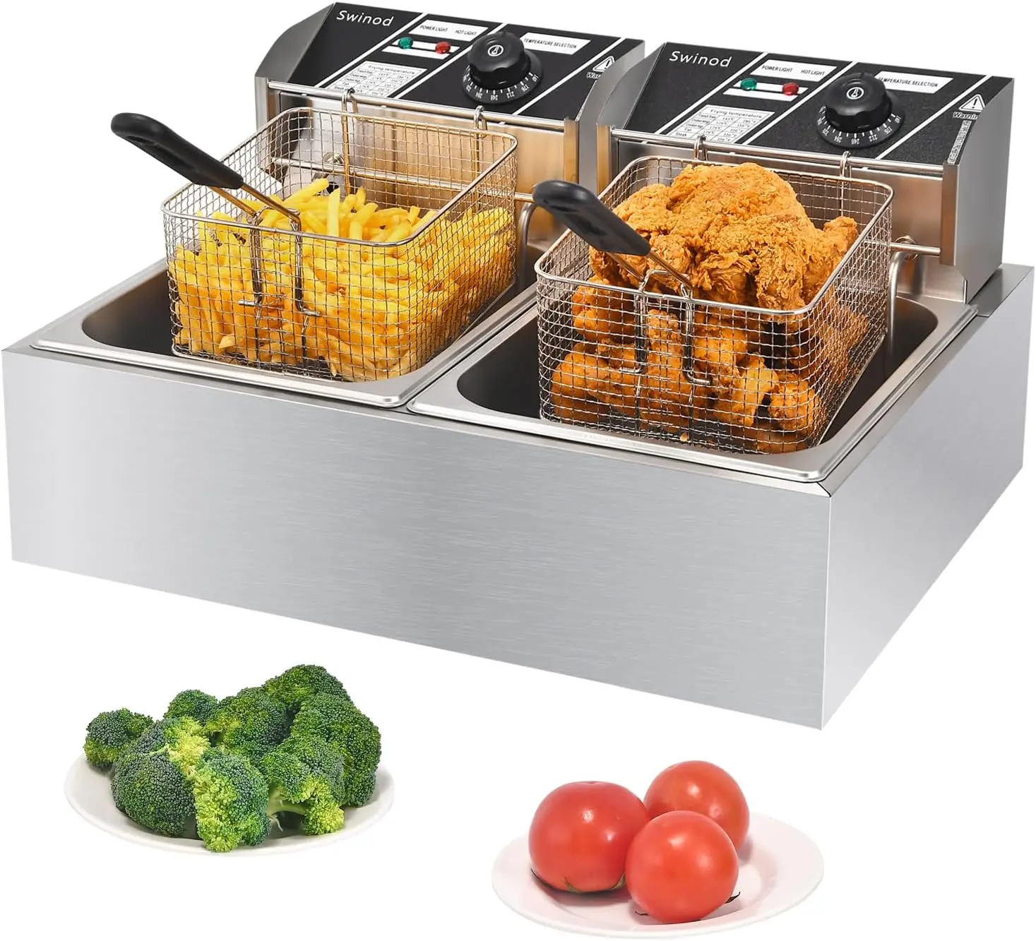 Commercial Deep Fryer with Bas - Deep Fryer Stainless recension och pris