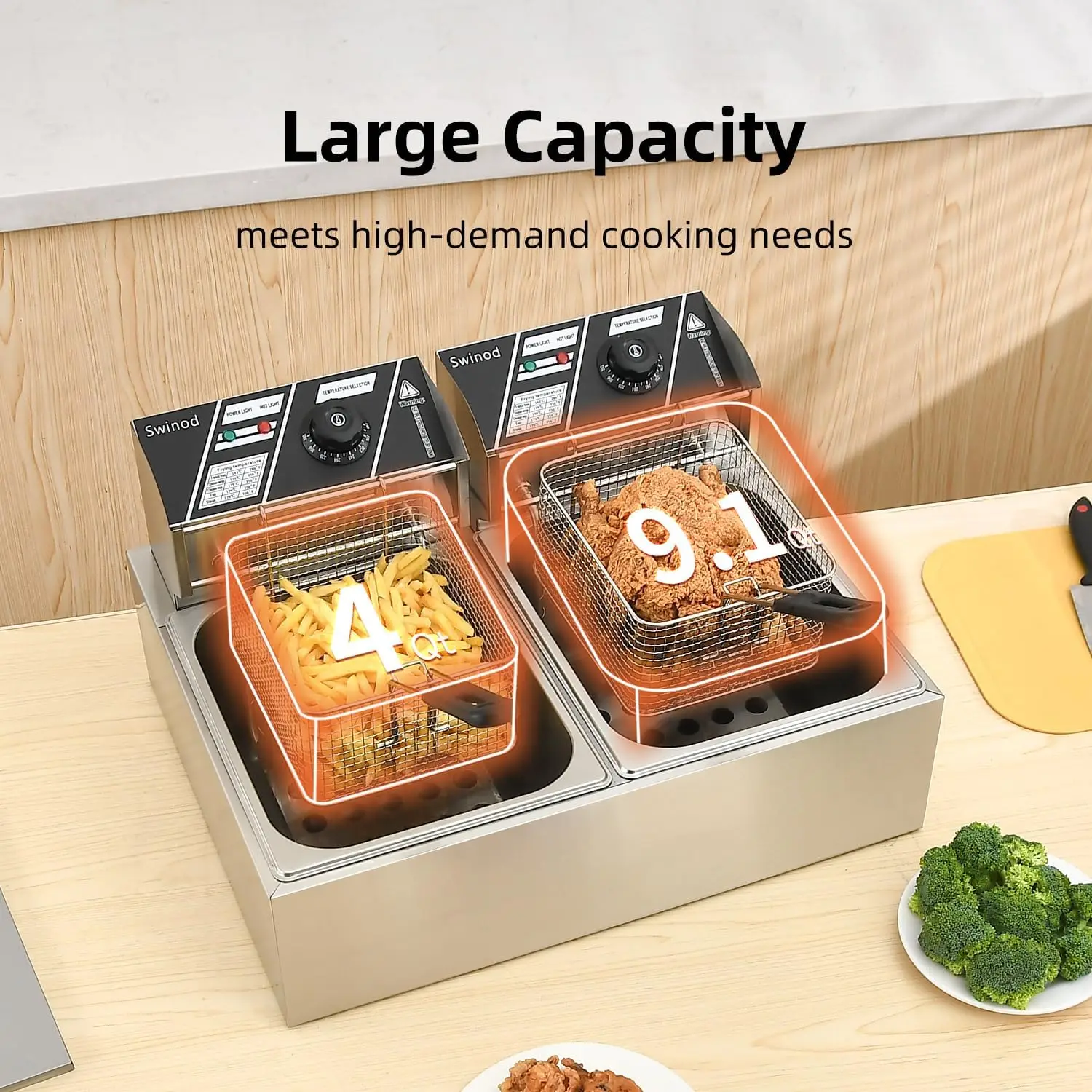 Commercial Deep Fryer with Bas - Deep Fryer Stainless recension och pris
