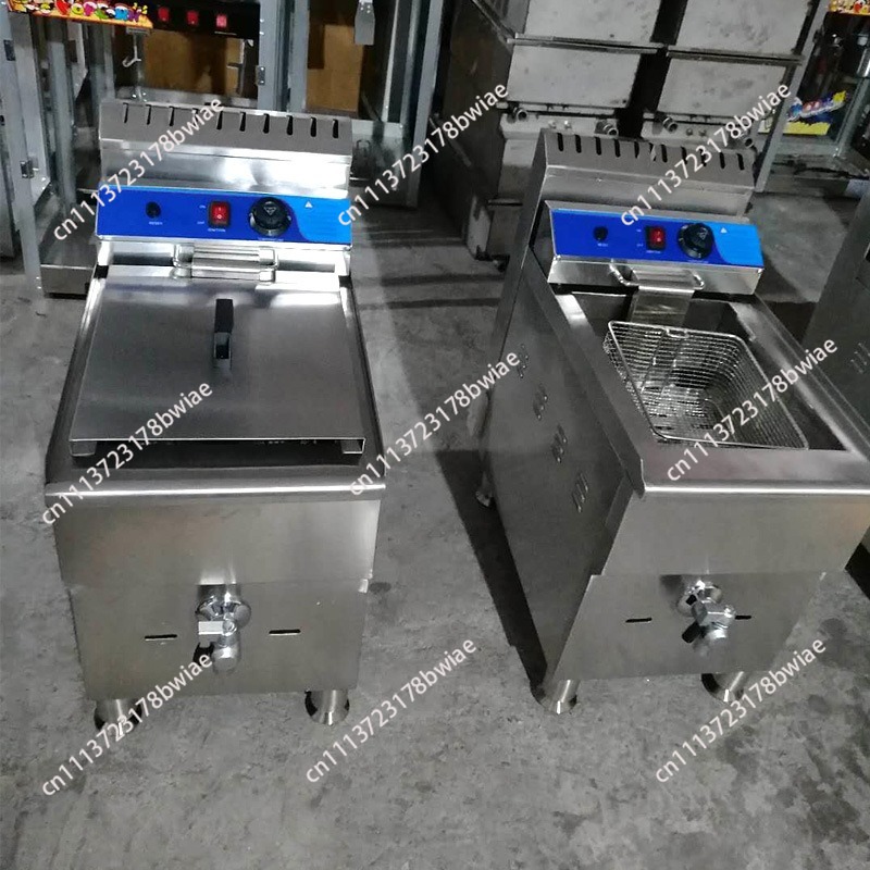 Commercial 18L Gas Deep Fryer  - Deep Fryer Stainless recension och pris