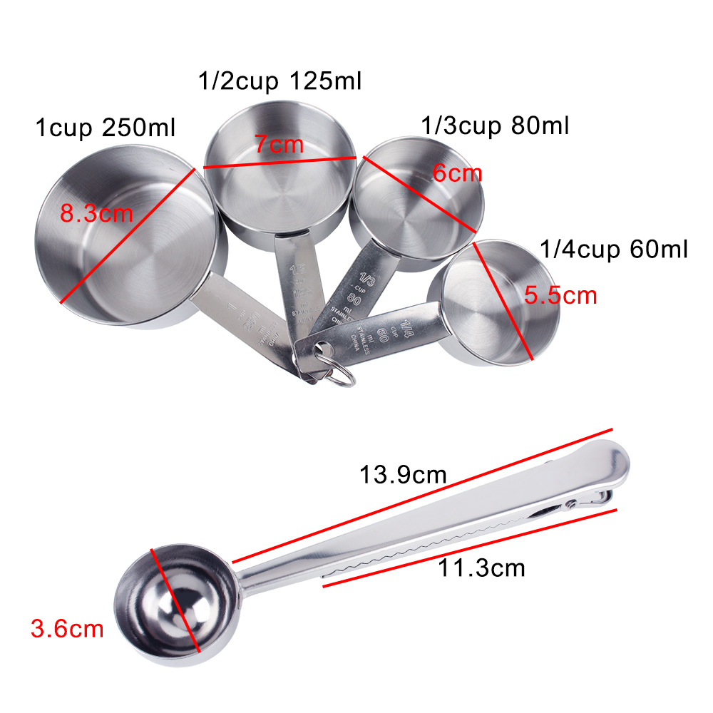 Stackable Measuring Cups and S - Kitchen Appliances Manufacturers recension och pris
