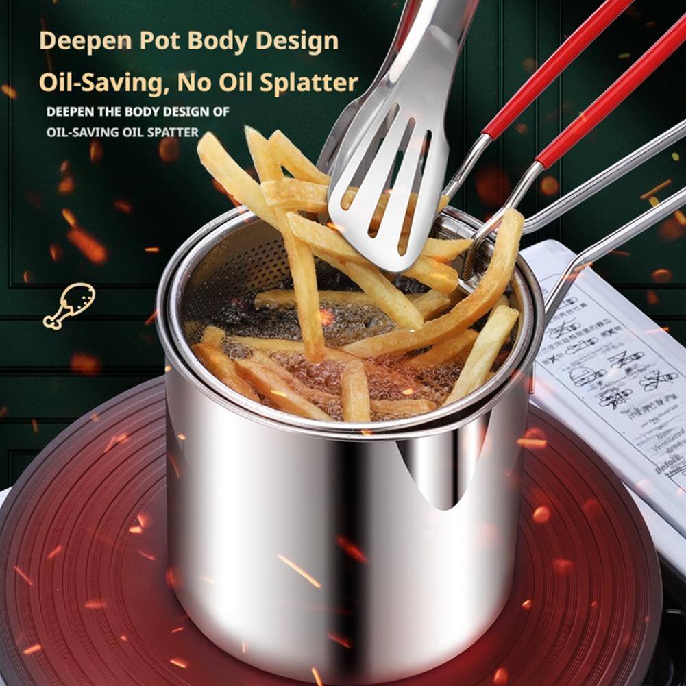 Stainless Steel Deep Fryer Pot - Deep Fryer Stainless recension och pris